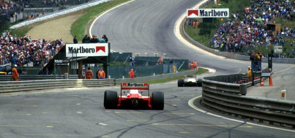 Eau Rouge GP Bélgica Spa 1988