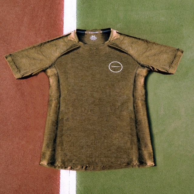 Camiseta técnica oliva Kathrine Switzer