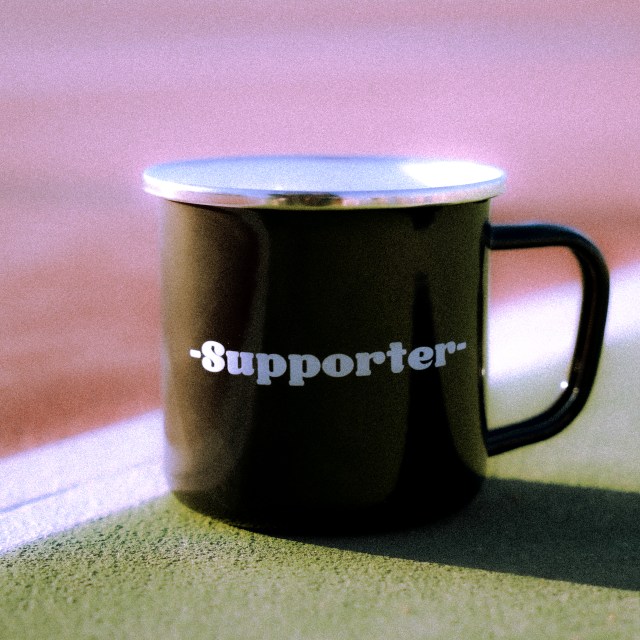 Taza Supporter esmaltada